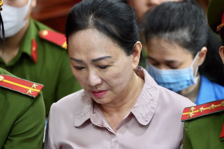 Nói lời sau cùng, bà Trương Mỹ Lan khóc nghẹn, sợ không còn gặp lại người thân- Ảnh 1. Bà Trương Mỹ Lan - Ảnh: HỮU HẠNH