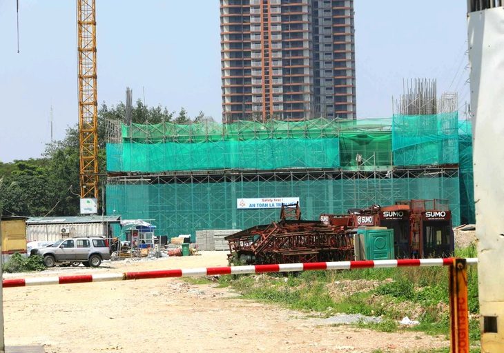 Bộ Xây dựng giám sát việc hoàn thành 108 dự án nhà ở xã hội- Ảnh 1. Dự án nhà ở xã hội NHS Trung Văn đang được triển khai xây dựng tại quận Nam Từ Liêm, TP Hà Nội - Ảnh: DANH KHANG