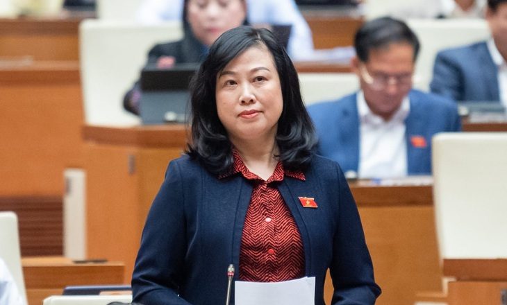 Bộ trưởng Bộ Y tế Đào Hồng Lan trả lời việc có bỏ giấy chuyển viện không - Ảnh 1. Bộ trưởng Bộ Y tế Đào Hồng Lan - Ảnh: GIA HÂN