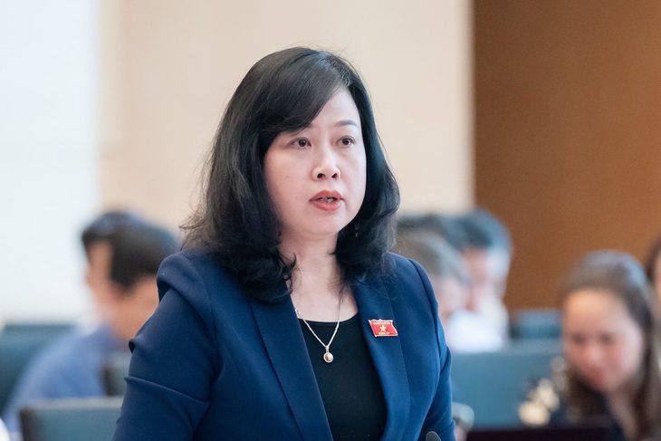 Bộ trưởng Bộ Y tế phản hồi đề xuất đưa thêm thuốc điều trị ung thư vào danh mục bảo hiểm y tế- Ảnh 1. Bộ trưởng Bộ Y tế Đào Hồng Lan - Ảnh: GIA HÂN