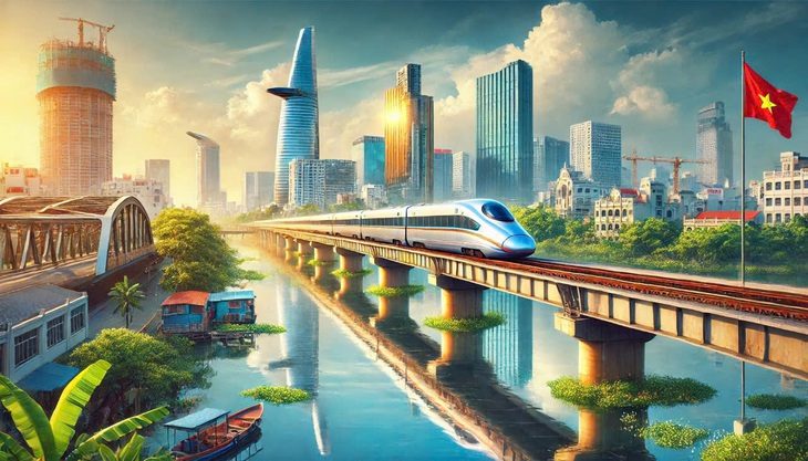 duong-sat-toc-do-cao-1-17314109217951444885499 Đường sắt tốc độ cao Bắc - Nam 67,34 tỉ USD không đắt so với suất đầu tư của các nước - Ảnh 1.