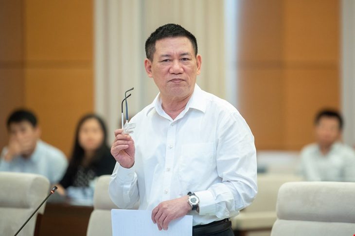 Bộ trưởng Bộ Tài chính báo cáo về đặt cược bóng đá quốc tế, đua ngựa, đua chó- Ảnh 1. Bộ trưởng Bộ Tài chính Hồ Đức Phớc - Ảnh: GIA HÂN